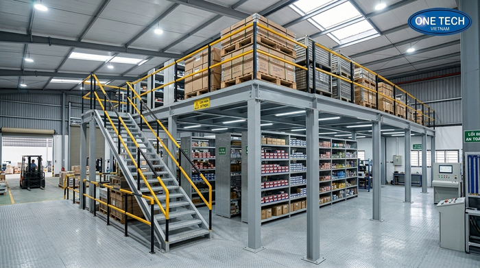 Báo giá kệ sàn mezzanine Nghệ An Báo giá kệ sàn mezzanine Nghệ An theo bản vẽ và tải trọng
