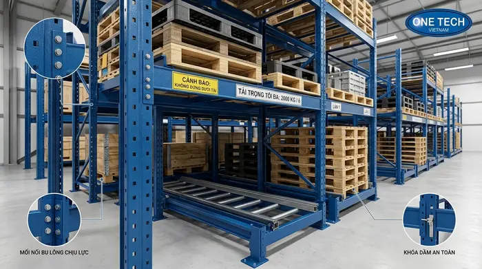 Báo giá kệ Push Back cần dựa trên bản vẽ kỹ thuật Báo giá Kệ Push Back Nghệ An dựa trên bản vẽ và tải trọng thực tế