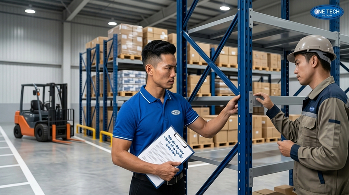 Báo giá kệ sắt công nghiệp tải nặng tại nhà máy