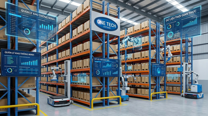 Công nghệ số trong kệ kho thông minh Tối ưu hóa vận hành kho bằng công nghệ số tại Nghệ An