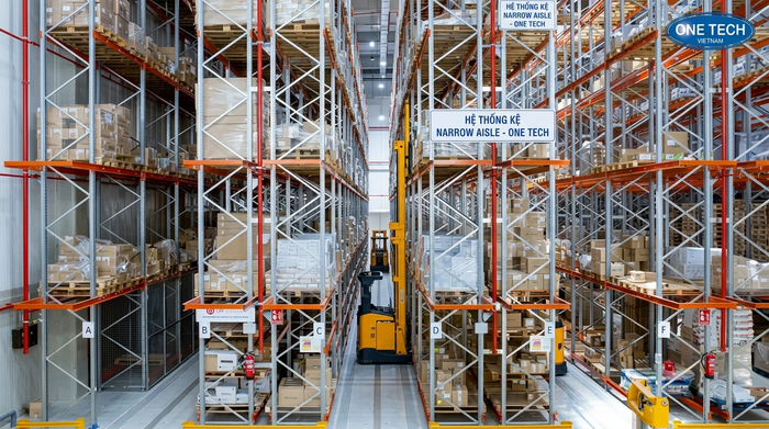 Kệ Narrow Aisle tại khu công nghiệp VSIP Nghệ An