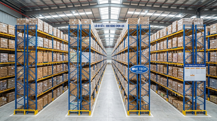 Kệ Selective cho kho dùng xe nâng Kệ Selective pallet cho kho công nghiệp Nghệ An