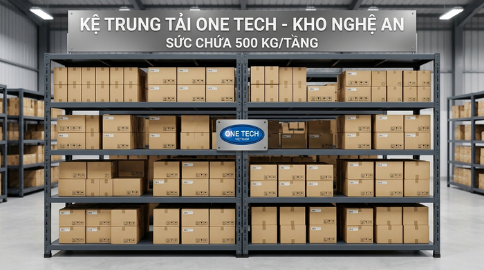 Kệ trung tải tối ưu kho thành phẩm Kệ trung tải cho kho phân phối tại Nghệ An