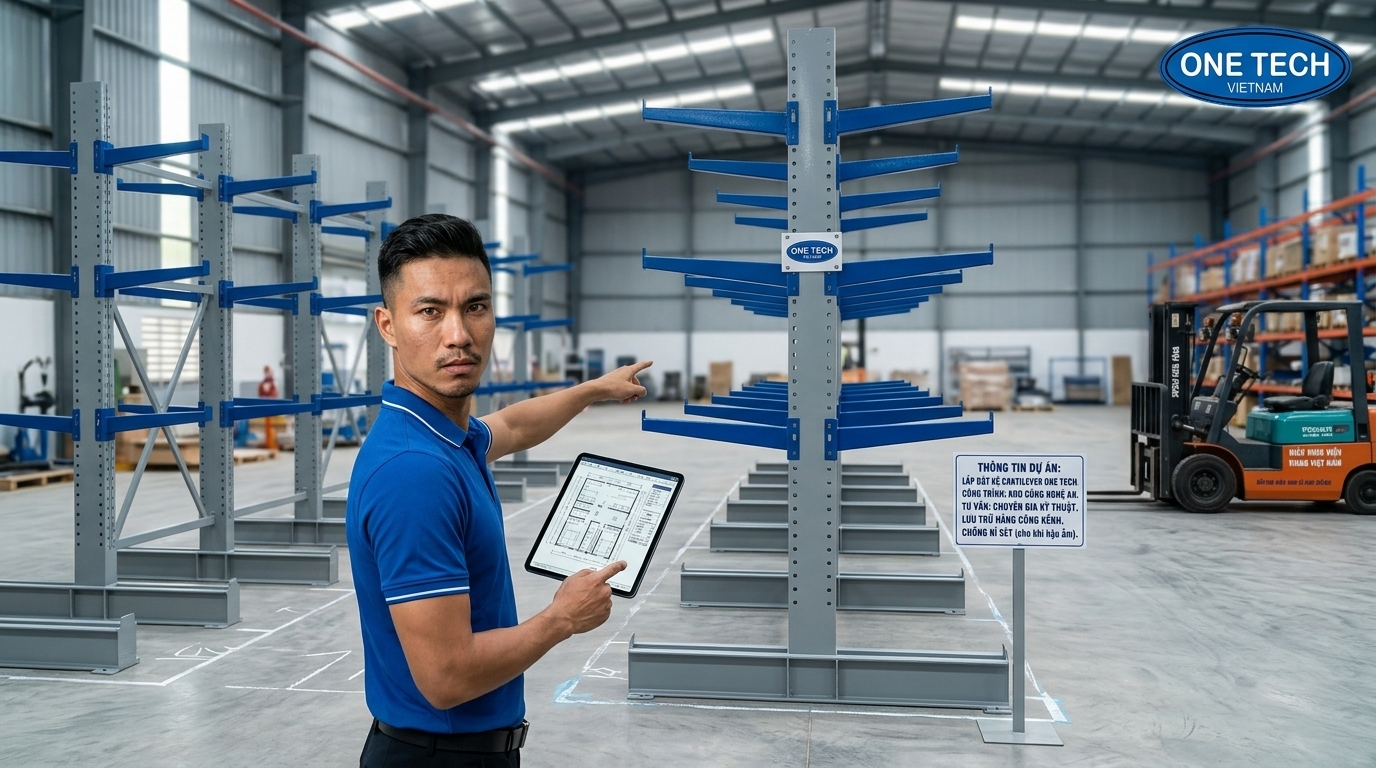 Khảo sát mặt bằng trước khi lắp đặt kệ tay đỡ Nghệ An Khảo sát mặt bằng lắp đặt kệ tay đỡ Nghệ An