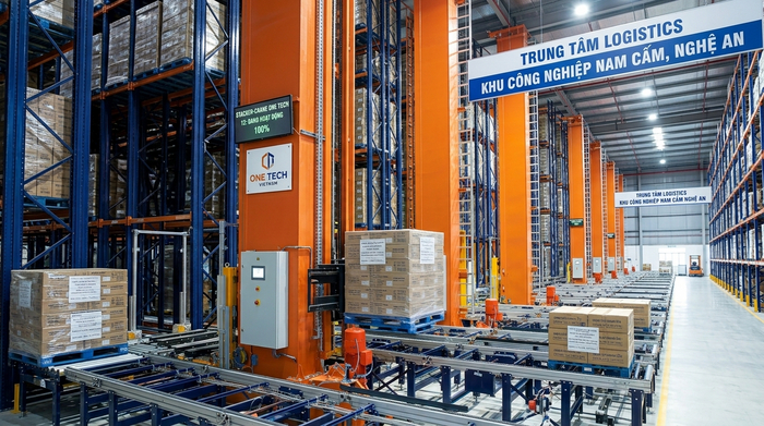 Stacker-Crane Nghệ An cho kho tại VSIP và Nam Cấm