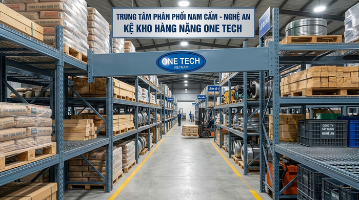 Ứng dụng kệ kho tại khu công nghiệp Nam Cấm Nghệ An