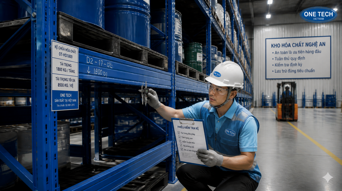 Bảo trì kệ kho hóa chất Nghệ An Bảo trì kệ kho hóa chất Nghệ An sau thời gian sử dụng