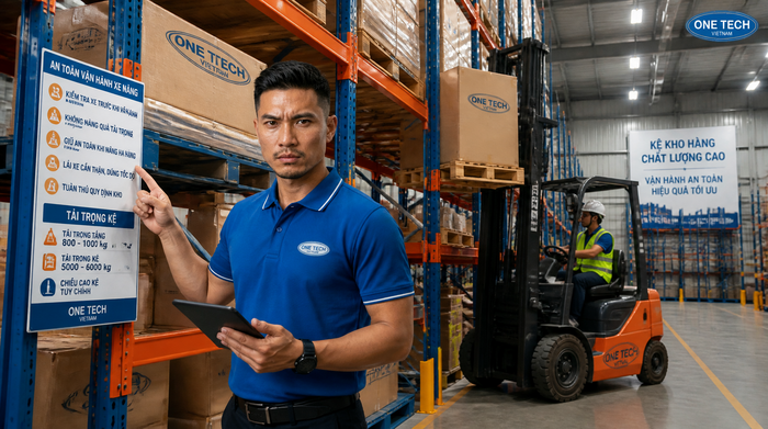 Đào tạo vận hành xe nâng và hệ thống kệ kho logistics