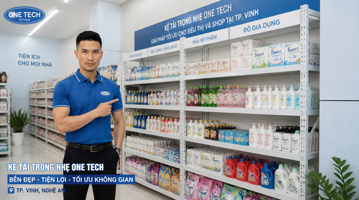 Kệ tải trọng nhẹ cho siêu thị và shop TP Vinh Kệ tải trọng nhẹ cho siêu thị và shop tại TP Vinh Nghệ An
