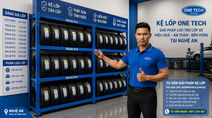 Liên hệ tư vấn kệ để lốp xe Nghệ An tại Kệ kho hàng Nghệ An